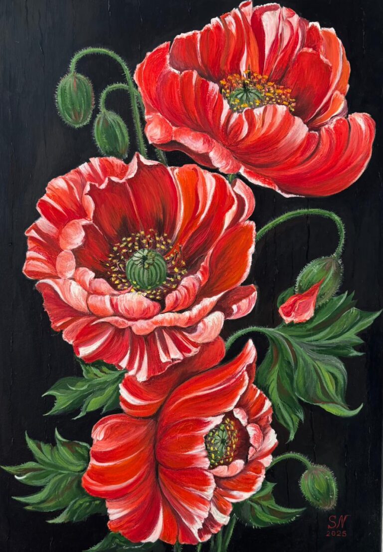 Nadiia Sukhova - Mohnblumen